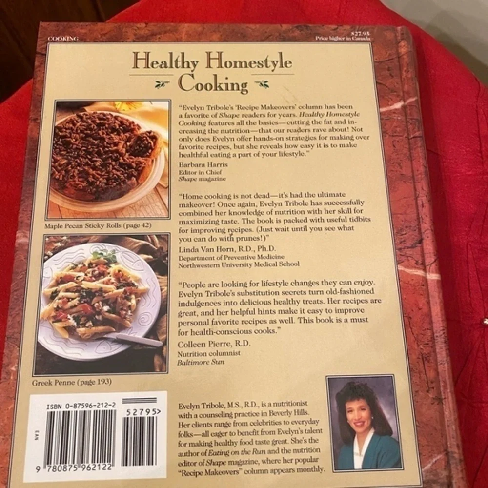 Book Hardcopy Healthy Homestyle Cooking 200 of Your Favorite Family Recipes